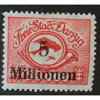 Poštovní známka Známka Danzig, 250 000, Mi.177*