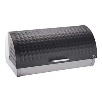 chlebník Chlebovka nerez 38x25,5x18,5cm DIAMANT černá