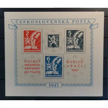 Sběratelství Aršík ČSR, 2+5+6 K, Pof.A360/362*