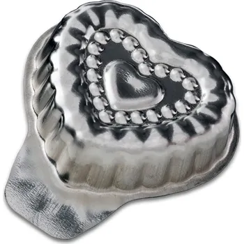 Formička Kovovýroba Jeníkov Vyklápěcí formička srdíčko 20 ks