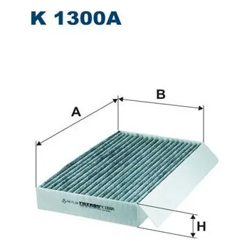 Ventilátor topení a klimatizace Filtr, vzduch v interiéru FILTRON K 1300A