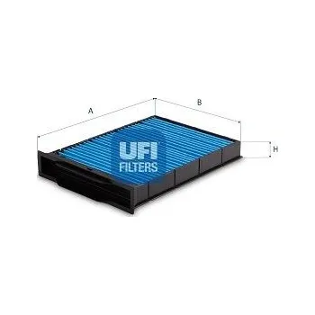 Ventilátor topení a klimatizace Filtr, vzduch v interiéru UFI 34.201.00