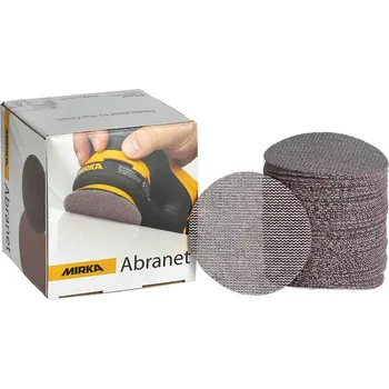 Brusný kotouč Mirka 5420305080 Abranet Brusný kotouč průměr 77 mm, P80, 50 Ks