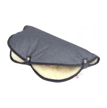 Rukávník Rukávník na madla kočárků jeans šedý
