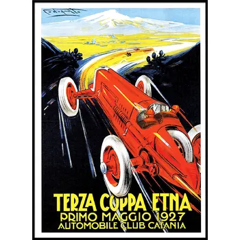 Obraz Plakát na zeď SÉRIE ZÁVODY bez rámu 50 x 70 cm