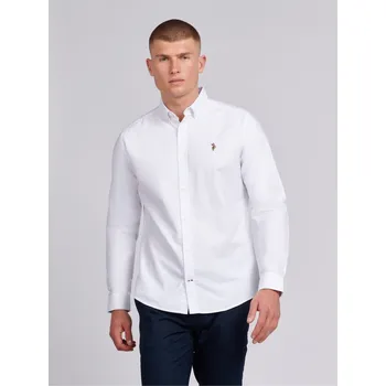 Pánské oblečení Košile US Polo Assn Bright White 1031391 2X Large