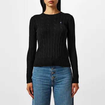 Dámské oblečení Svetr Polo Ralph Lauren Polo Black 1051791 10 (S)
