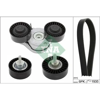 Sada žebrovaných klínových řemenů Schaeffler INA 529 0426 10