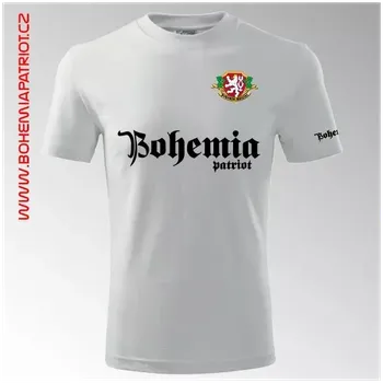 Tričko s potiskem Bohemia 4T - bílá / M