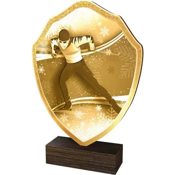 Poháry Bauer Dřevěná plaketa TFRW290 | Běžky