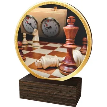 Poháry Bauer Dřevěná plaketa TFRW892 | Šachy