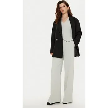 Dámské kalhoty Calvin Klein Palazzo kalhoty K20K207876 Šedá Wide Leg 38