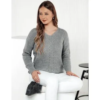 Dámský svetr Dámský svetr MONAVIA světle šedý