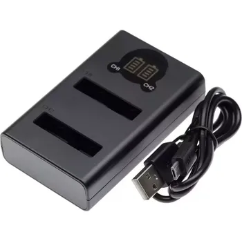 Extensilo - SRN Duální nabíječka NIKON EN-EL5 baterií, nahrazuje originál