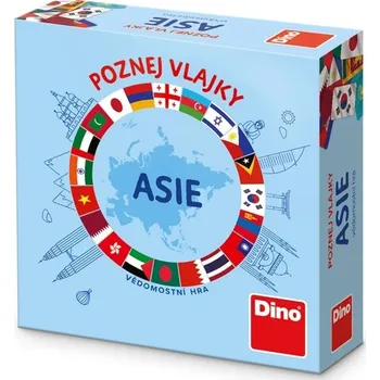 Cestovní hra Dino Cestovní hra Poznej vlajky - Asie