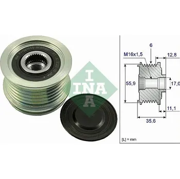 Předstihová spojka Schaeffler INA 535 0041 10