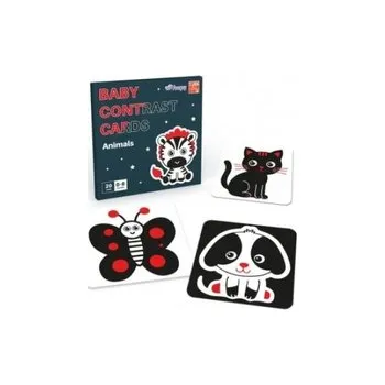 Kontrastné kartičky - zvieratká - kolektív autorov.