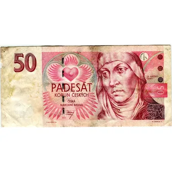 ČESKO. 50 korun 1997. Série C 12. Hej. CZ 21.