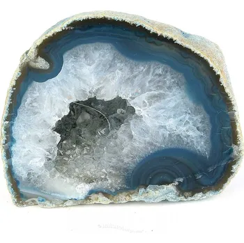 Sběratelství Achát geoda modrá (Brazílie) 180g