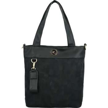 Kabelka Trendy dámská koženková kabelka na rameno Sorix, černá