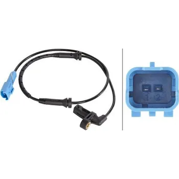 ABS Snímač, počet otáček kol HELLA 6PU 012 806-071