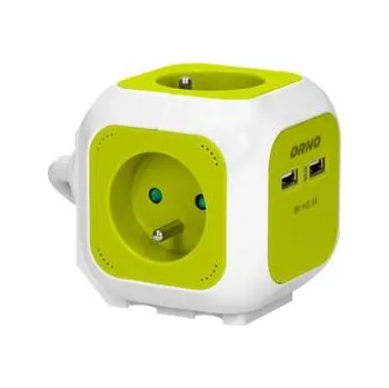 Elektrická zásuvka Zásuvka ORNO OR-AE-13144/L Limetka