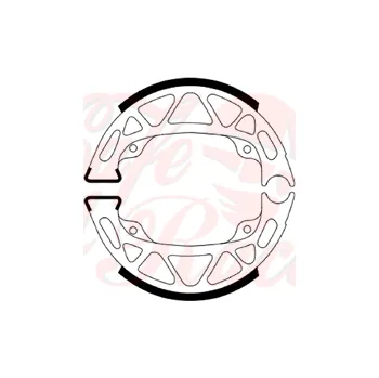 Brzda pro motocykl Brzdové čelisti FERODO FSB 952