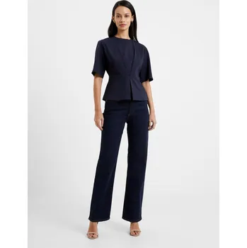 Dámské tričko Tričko French Connection 40-Utility Blue 1061471 6 (2XS)