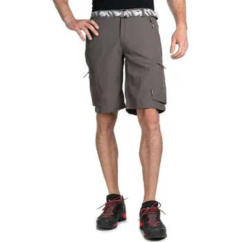 Pánská móda MILO Pánské turistické šortky Ferlo S ŠEDÁ