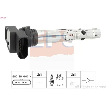 Zapalovací cívka EPS Zapalovací cívka 1970431