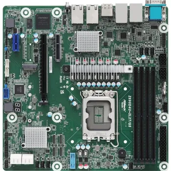 Server ASRock Z690D4U-2L2T, 1xSKT LGA1700, Intel Core 12/13 Gen., Z690, 4xDIMM, SATA, 1xM.2, 2xGbE, 2x10GbE, IPMI