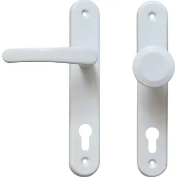 Dveřní kování GAMAR Kování MICHAELA klika+koule, vložka 72, kov, bílá