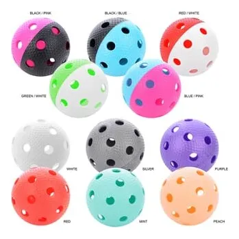 Florbalový míček TEMPISH BULLET IFF florbalový míček white Velikost: black/pink