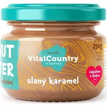 Vital Country Arašídové máslo slaný karamel 250 g