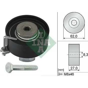 Napínací kladka, ozubený řemen Schaeffler INA 531 0813 10