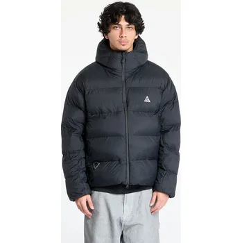 Pánská softshellová bunda Bunda Nike ACG "Lunar Lake" Puffer Men's Therma-FIT ADV Loose Hooded Jacket Black/ Black/ Summit White S