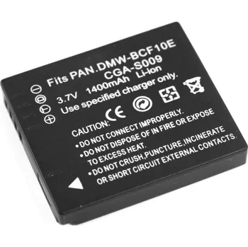 TRX TRX-CGA-S009 TRX baterie Panasonic/ 940 mAh/ pro CGA-S009/ DMW-BCF10/ DMW-BCF10E/ DMW-BCF10GK/ CGA-S/ 106C/ neoriginální