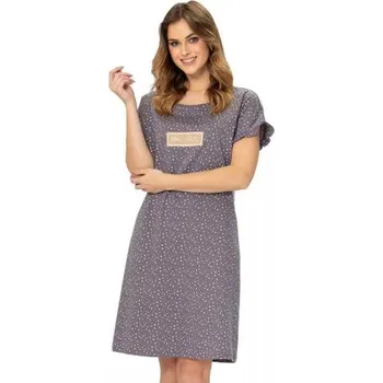 Dámská noční košile Dámská noční košile Doret 1327 LEVEZA šedá L