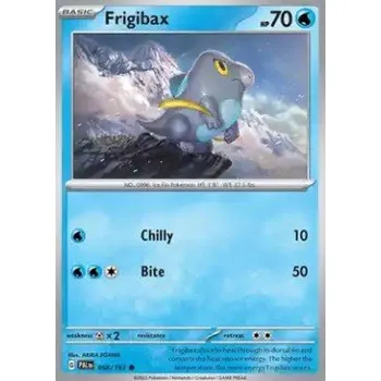 Volný čas Pokémon PAL 058/193 Frigibax - Paldea Evolved Stav: Near Mint, Verze: NORMAL