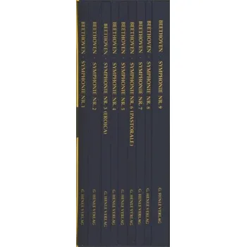 Ludwig van Beethoven: The Symphonies - 9 Volumes in a Slipcase (noty, partitura)