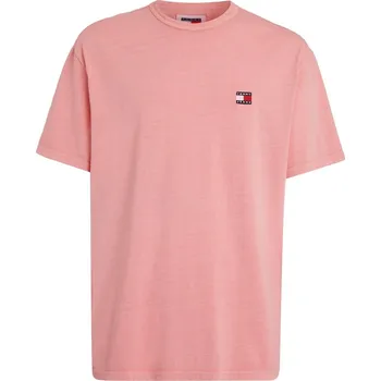 Pánské tričko Tričko Tommy Jeans Pink TIC 1056725 XS