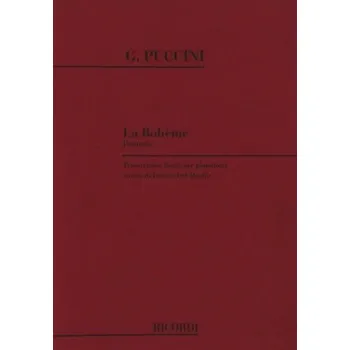 Giacomo Puccini: La Boheme. Fantasia (noty na klavír)