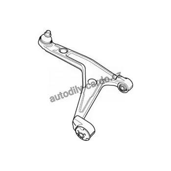 Opravná sada podvozku a pohonu kol Řídící páka, zavěšení kol TRW JTC295 - PEUGEOT 309 89- P