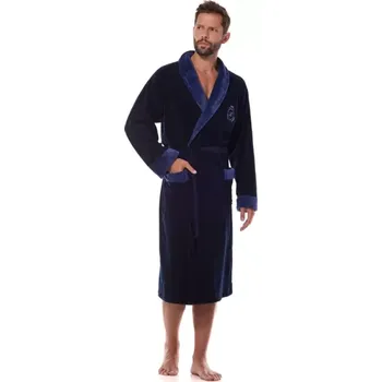 Pánský župan Pánský župan L&L 2458/DB, XL, dark blue