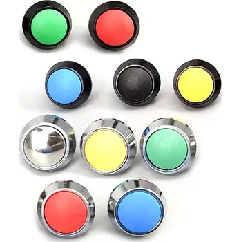 vypínač 12mm, 3A, IP66, tlačítkový spínač – pájecí Žlutá Hliníkový