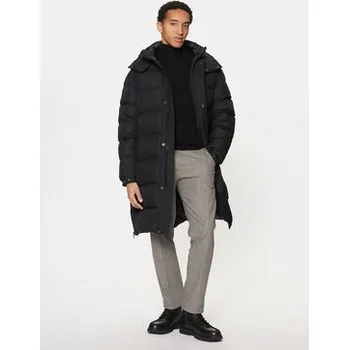 Pánská bunda BOSS Vatovaná bunda H-Donden5 50525237 Černá Regular Fit 54