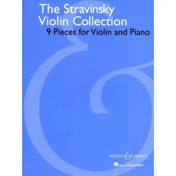 Igor Stravinskij: The Stravinsky Violin Collection (noty na housle, klavír)