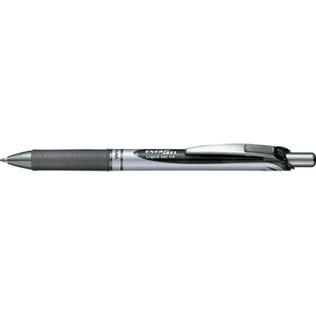Pentel Gelové pero EnerGel BL77, černá, 0,35 mm, stiskací mechanismus, PENTEL BL77-AO 536542