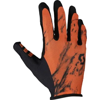 Cyklistické rukavice SCOTT Cyklistické rukavice Traction LF ZIMA, léto Oranžová XS Unisex, Pánské