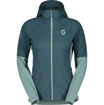 Dámská mikina SCOTT mikina s kapucí Explorair Alpha léto Zelená XS Dámské